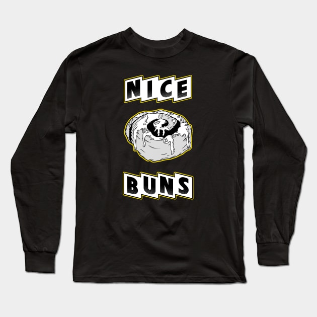 Nice buns Long Sleeve T-Shirt by samuray